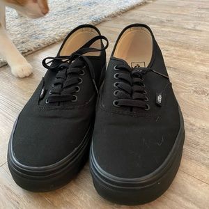 Vans Authentic Black Shoes